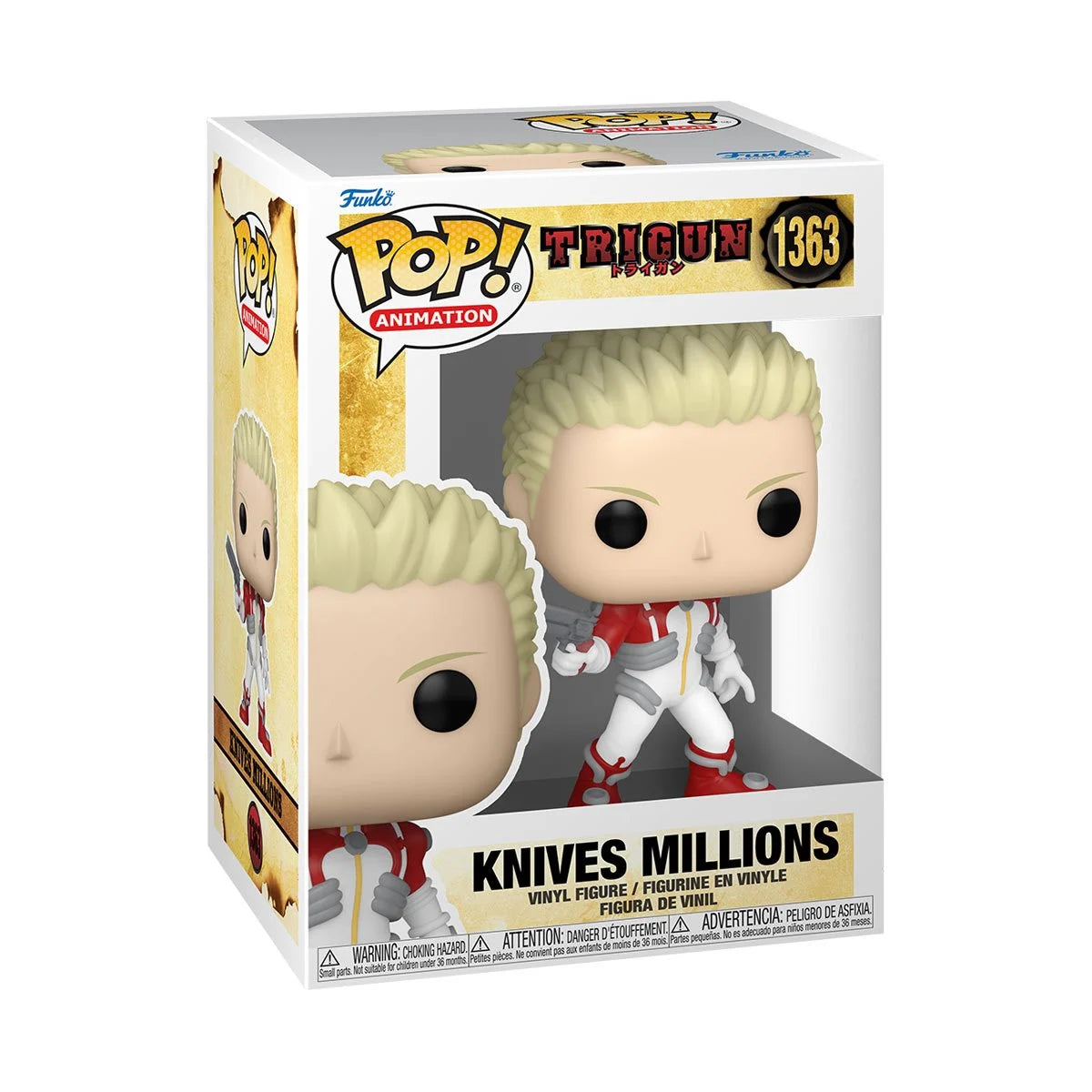 Funko Pop! Animation: Trigun - Knives Millions #1363