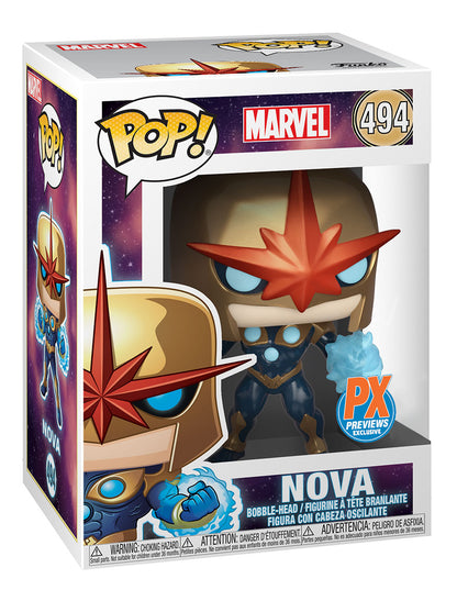 Funko Pop! Marvel: Nova Prime Metallic PX