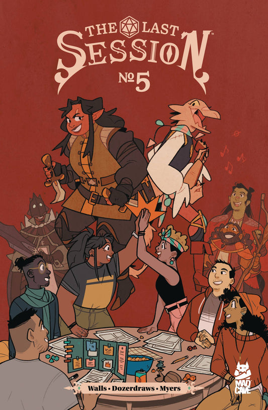 The Last Session, Issue #5 CVR A Dozerdraws