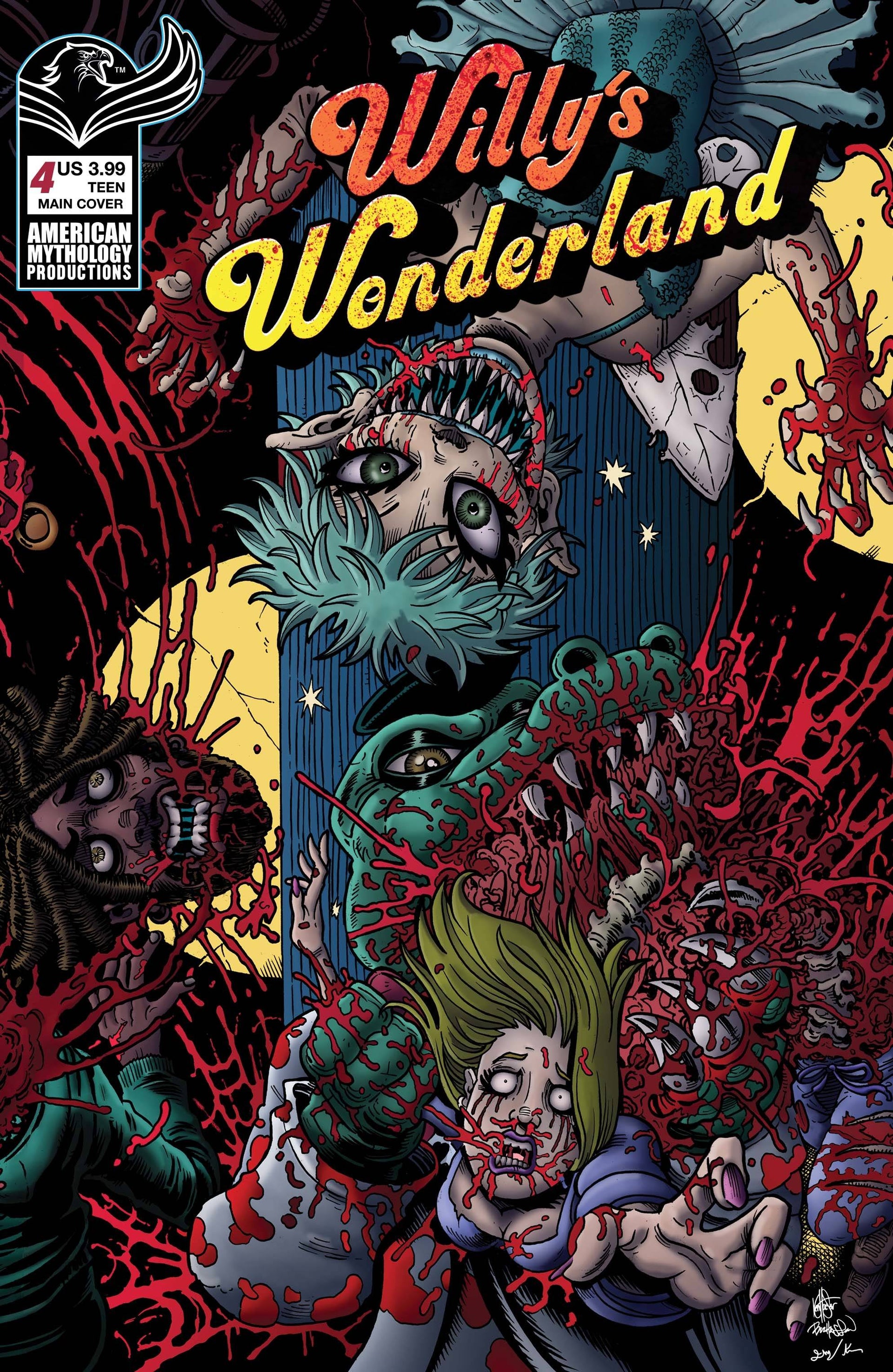 Willys Wonderland Prequel, Issue #1 CVR G Kickstarter LTD Edition w/ P –  Coffee Cat Comics