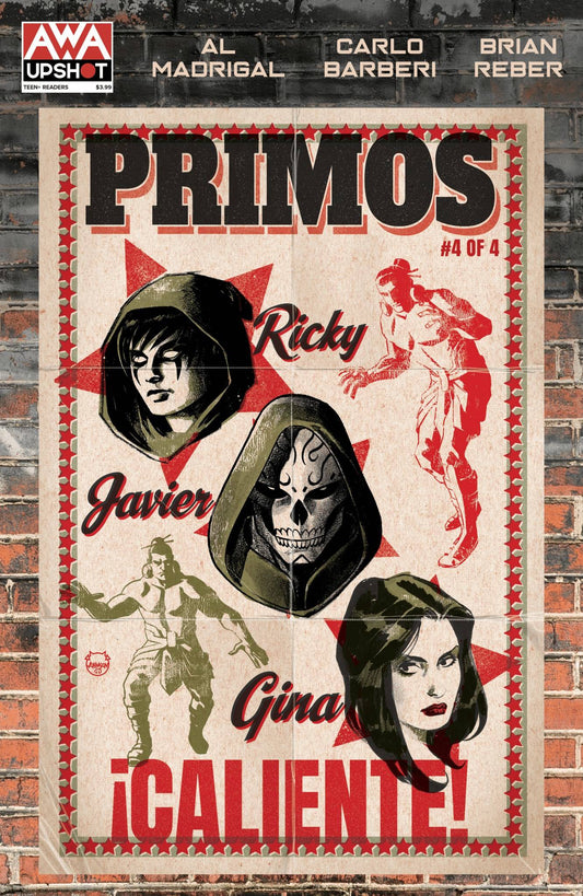 Primos, Issue #4 (of 4) CVR A Johnson