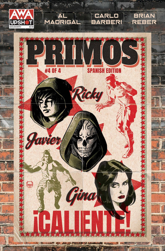 Primos, Issue #4 (of 4) CVR A Johnson (Spanish Edition)