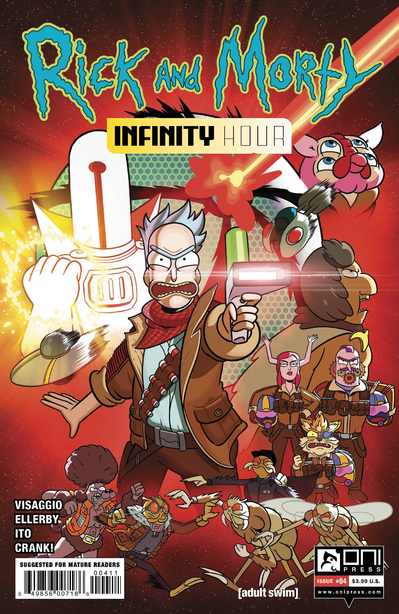 Rick & Morty: Infinity Hour, Issue #4 CVR A Ito