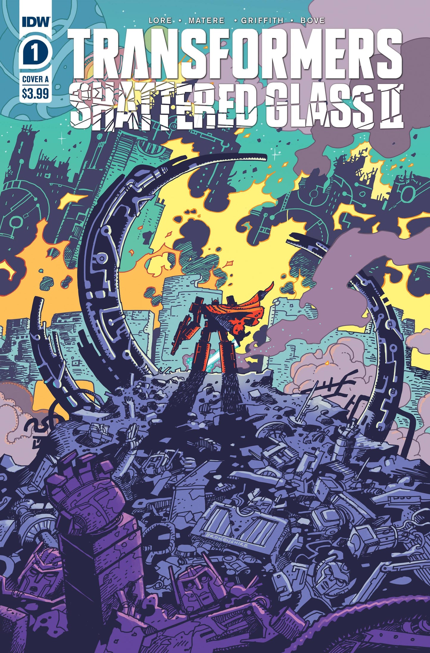 Transformers: Shattered Glass II, Issue #1 CVR A BROKENSHIRE