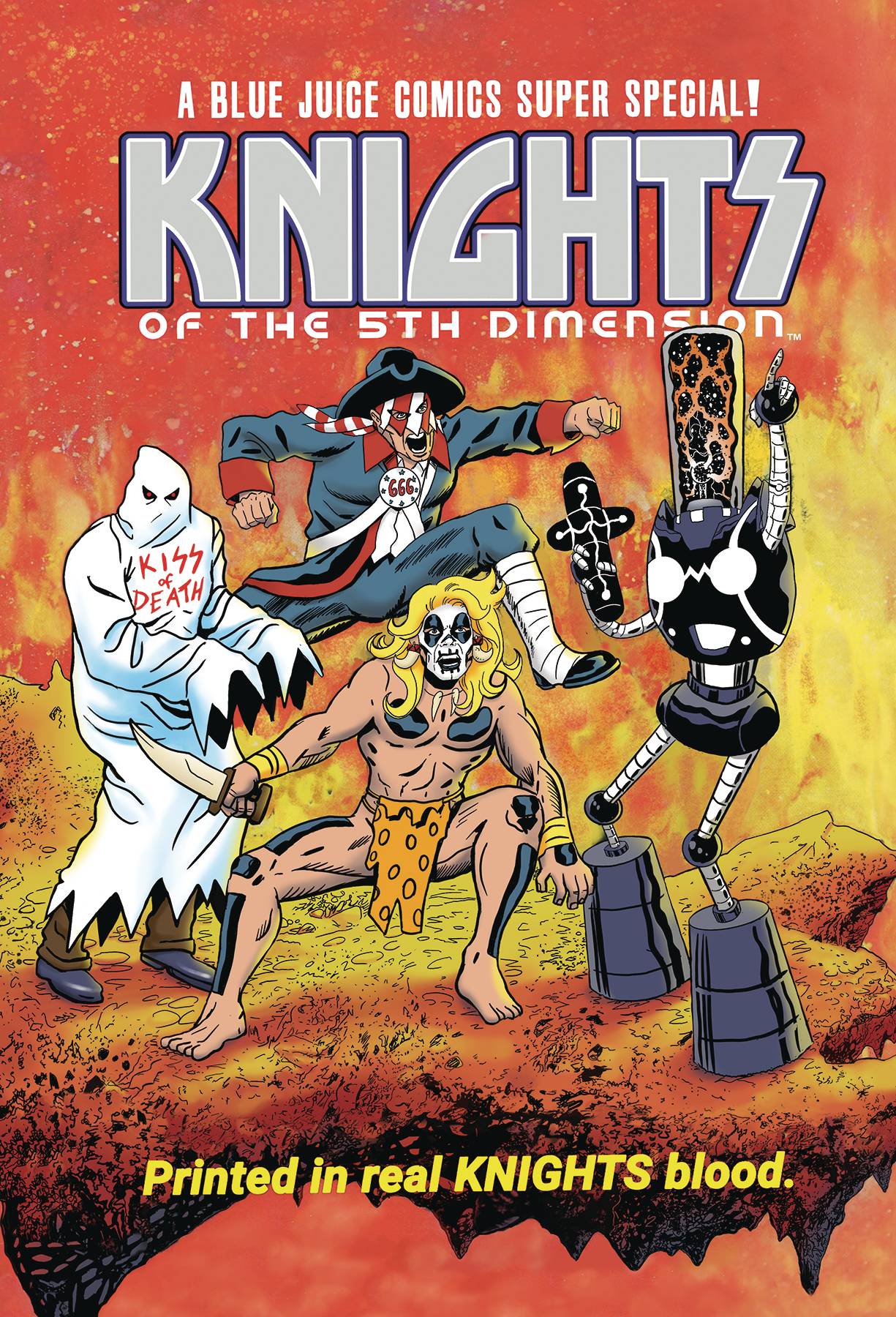 Knights of the Fifth Dimension , Issue #4 (of 4)